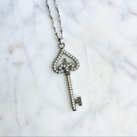 Vintage key pendant Clearance